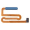 Pour Samsung Galaxy M12 / A12 SM-A125/M125/A127 Câble flexible de capteur d'empreintes digitales d'origine (bleu)